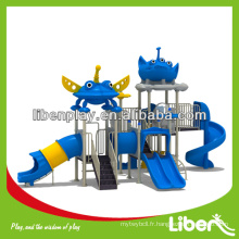 Dream Sky Series aire de jeux pour enfants LE.XK.015 toboggan de loisirs, structure de terrain de jeux extérieure